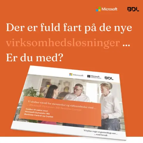 e-bog: Guiden til vækst med BDL og Microsoft Dynamics 365 Business Central samt Microsoft Copilot